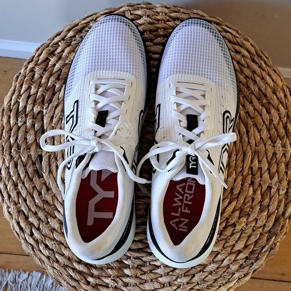 TYR Unisex SR-1 Tempo SURGENRG+ White Knit‎ Running/Athletic Sneakers M10.5/W12